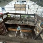 平等寺　十九社　改修工事
